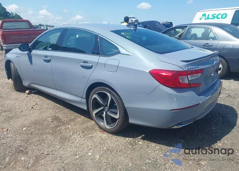 2022 Honda Accord Hybrid Sport from USA, damaged, VIN 1HGCV3F25NA000877